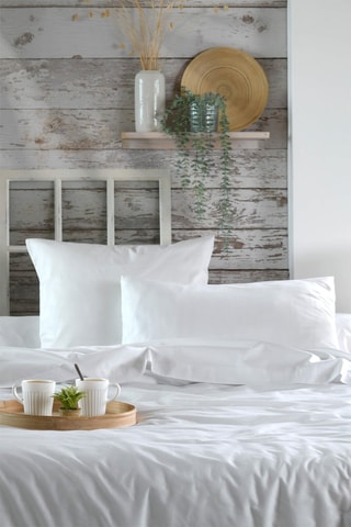 Funda de almohada Elysée - Blanco