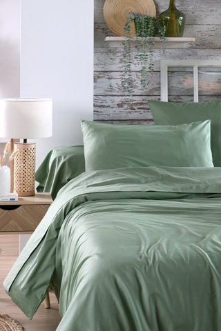 Funda de almohada Elysée - Verde - 50 x 70 cm