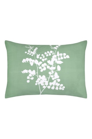 Funda de almohada de fibras de bambú Sylvana - Verde