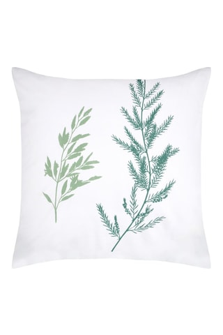Funda de almohada de fibras de bambú Sylvana - Verde