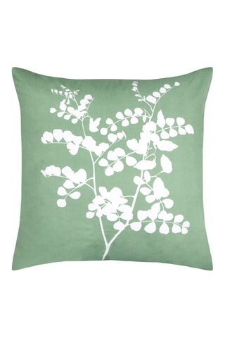 Funda de almohada de fibras de bambú Sylvana - Verde