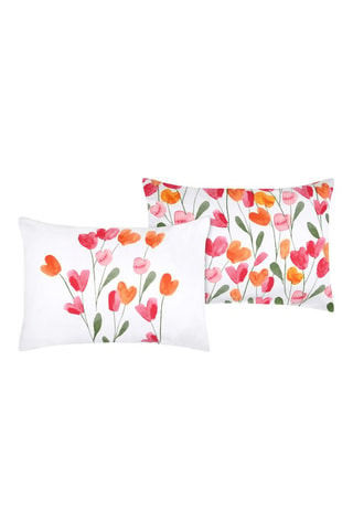 Funda de almohada de fibras de bambú Tulipa - Multicolor