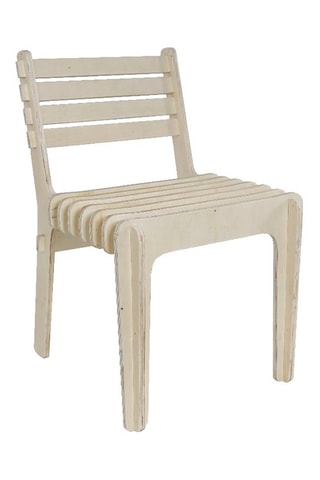 Sedia in legno Japandi Simplicity - Neutro