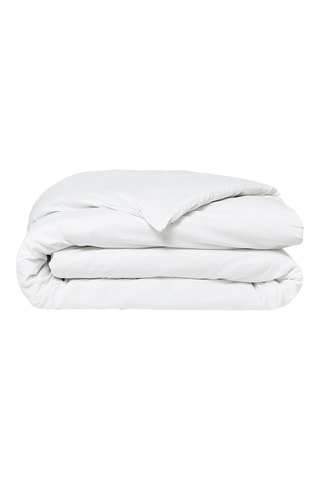 Funda nórdica de algodón orgánico 57 hilos/cm² Today Organic - Blanco