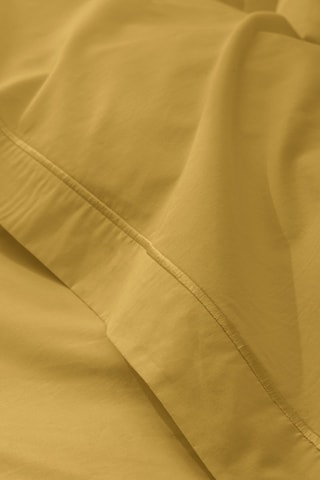 Sábana encimera de algodón 80 hilos/cm² - Amarillo