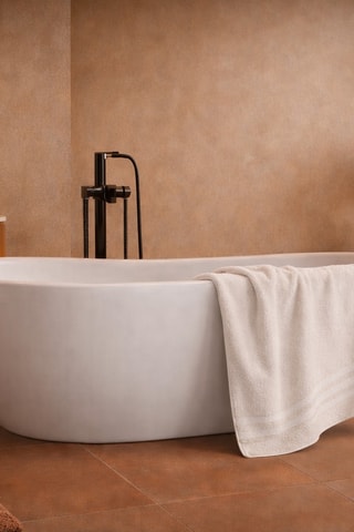 2 toallas de ducha - Beige claro - 70 x 140 cm
