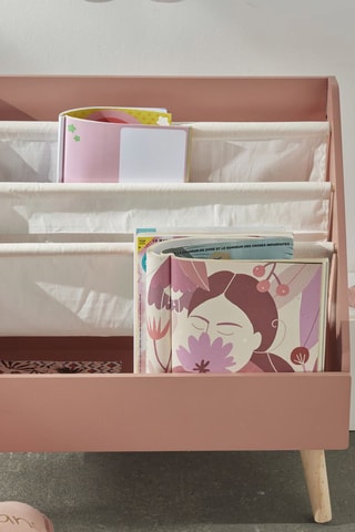 Estantería infantil - 58 x 33 x 61 cm - Rosa