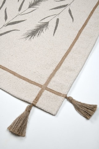 Alfombra de fibras de bambú Pampa - Natural