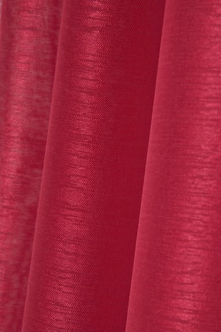 Visillo de fibras de bambú Linwood - Rojo - 140 x 260 cm