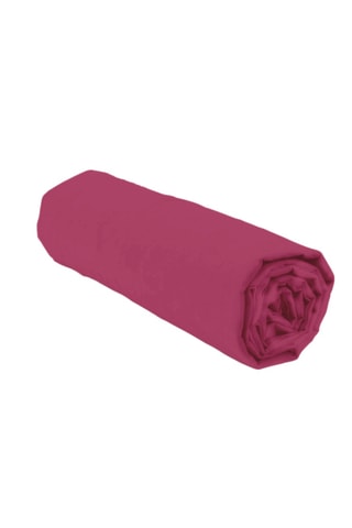 Juego de sábanas 57 hilos/cm²- Fucsia