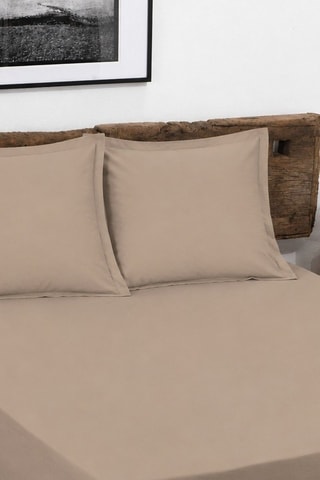 Juego de sábanas 57 hilos/cm²- Beige
