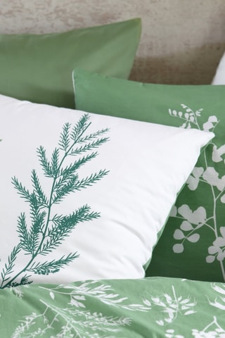Funda nórdica de fibras de bambú Sylvana - Verde