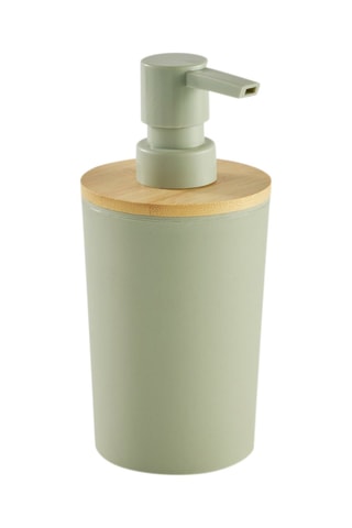 Conjunto de accesorios de baño de bambú - 6 piezas