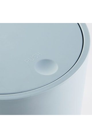 Papelera - 8,5 l - Celeste