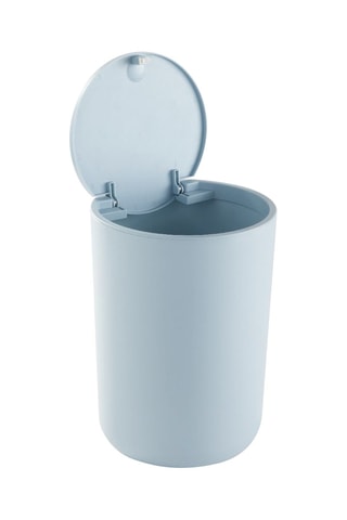 Papelera - 8,5 l - Celeste