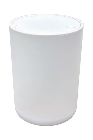 Papelera - 8,5 l - Blanco