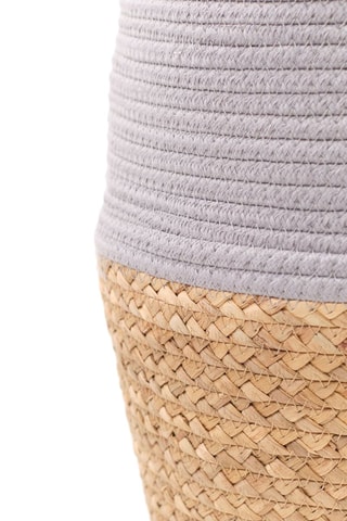 Cesta Factory - 30 cm - Gris y beige