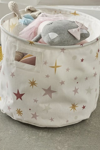 Cesta de organización - 38 x 30 cm - Rosa