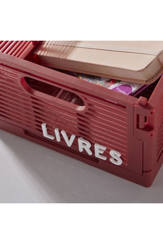 Caja de organización plegable «La tête dans les nuages» - 40 x 20 x 12 cm