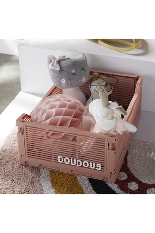 Caja de organización plegable «La tête dans les nuages» - 40 x 30 x 15 cm