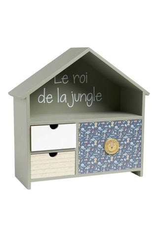 Caja “Le roi de la jungle” - 39 x 39 x 14 cm