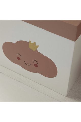 Caja “La tête dans les nuages” - 17 x 17 x 11 cm