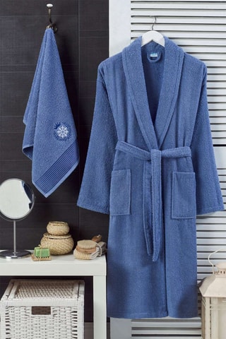 Juego de baño - Azul ­- 2 piezas