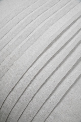 Cojín de fibras de bambú Josephine - Gris claro - 50 x 50 cm