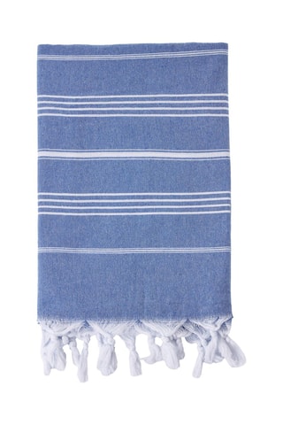 Toalla de playa - Azul ­- 80 x 170 cm