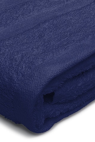 3 toallas de mano - Azul marino - 50 x 100 cm