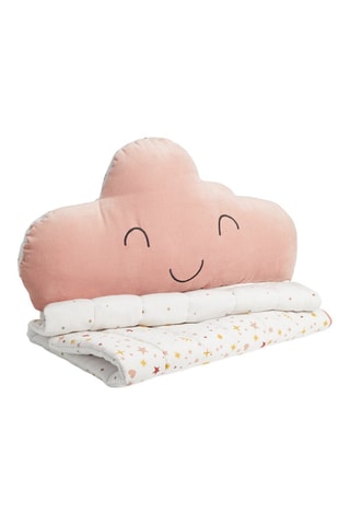 Saco de dormir y cojín - Rosa