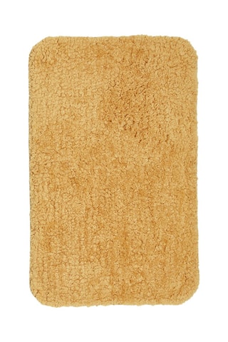 Alfombra de baño Essential Ocre - 80 x 50 cm