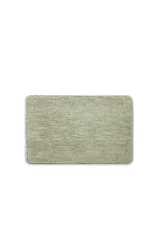 Alfombra de baño - Verde claro - 40 x 60 cm