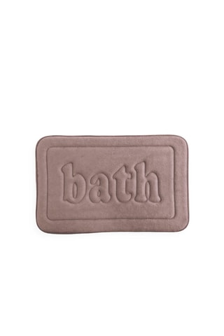 Alfombra de baño - Rosa - 40 x 60 cm