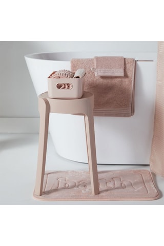 Alfombra de baño - Rosa - 40 x 60 cm
