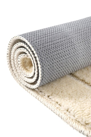 2 alfombras de baño - Crema - 50 x 80 / 40 x 50 cm