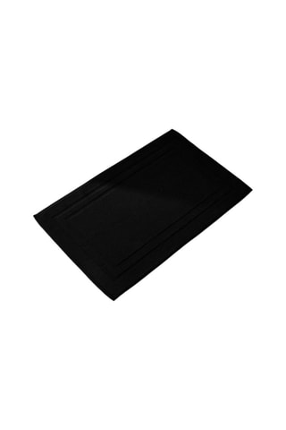 Alfombra de baño - Negro - 50 x 80 cm