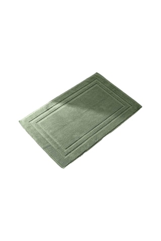 Alfombra de baño - Verde - 50 x 80 cm