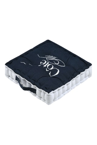 Cojín de suelo - Azul ­- 45 x 45 x 10 cm