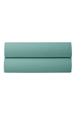 Sábana bajera de algodón 80 hilos/cm² - Verde