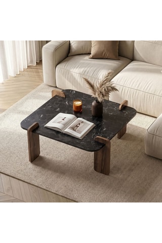Table basse - 90 x 35 x 90 cm