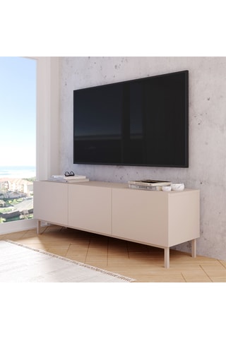 Meuble TV 3 portes - 150 x 47,3 x 36,8 cm
