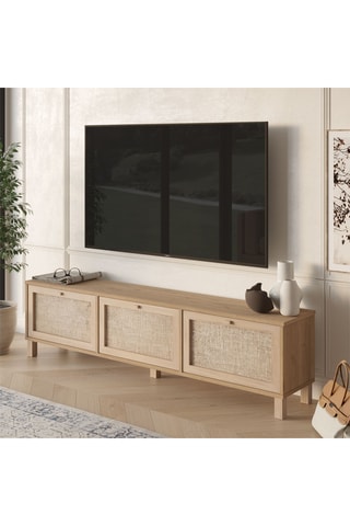 Meuble TV 3 portes - 180 x 32 x 45,6 cm