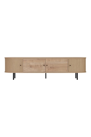 Meuble TV 4 portes  - 180 x 47 x 40 cm