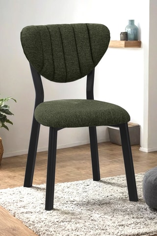 Chaise en lin - 85 x 47 x 47 cm