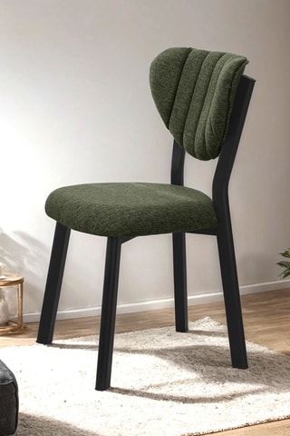 Chaise en lin - 85 x 47 x 47 cm