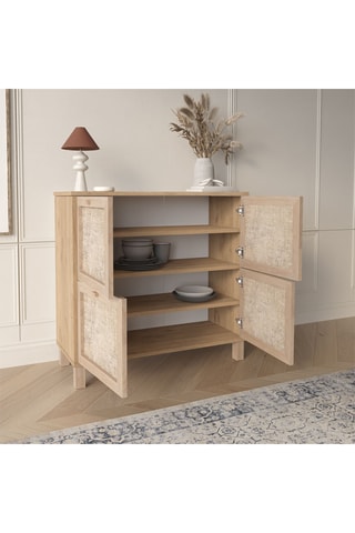 Buffet 4 portes - 90 x 35 x 85,2 cm