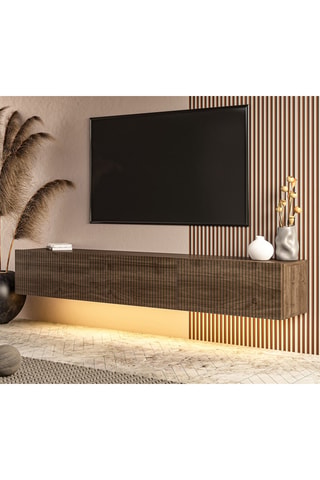 Meuble TV 3 portes - 180 x 31,4 x 28,6 cm