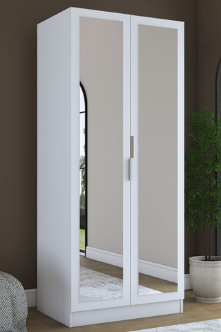 Armoire 2 étagères - 210 x 90 x 57,5 cm
