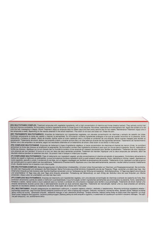 Complesso multivitaminico anticaduta dei capelli - 12 x 9 ml
